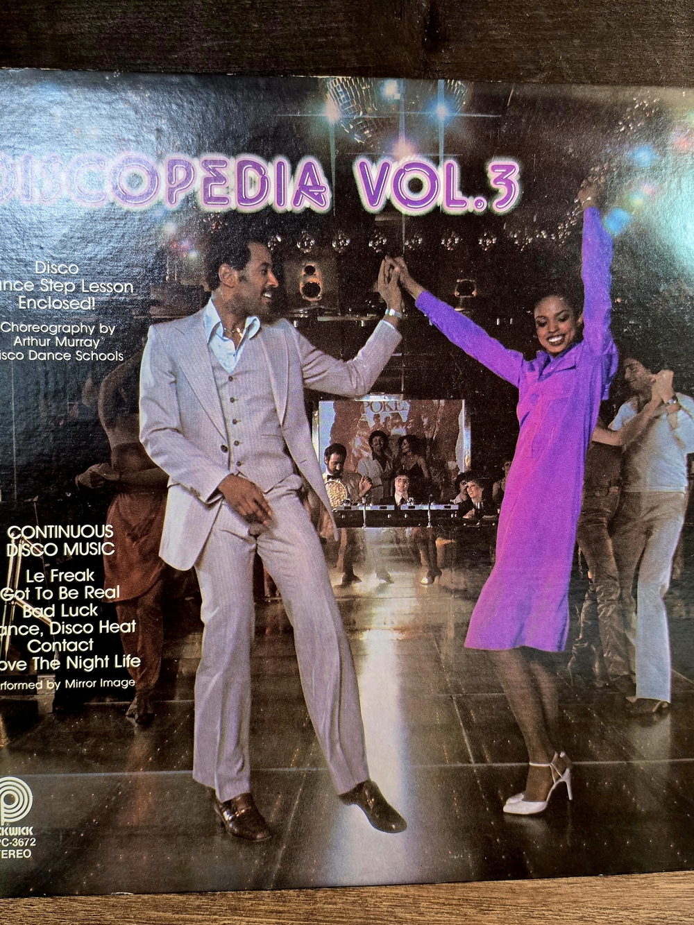 Discopedia Vol 3 ,Pickwick Stereo Vinyl Record ,Performed by Mirror Image,